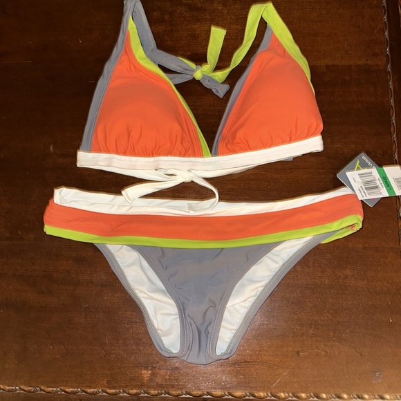 NWT swimsuit set 1 bottom, 2 tops, 1 coverup. - Picture 2 of 6